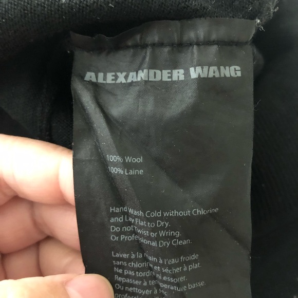 Alexander Wang cardigan back cutout - Picture 3 of 8